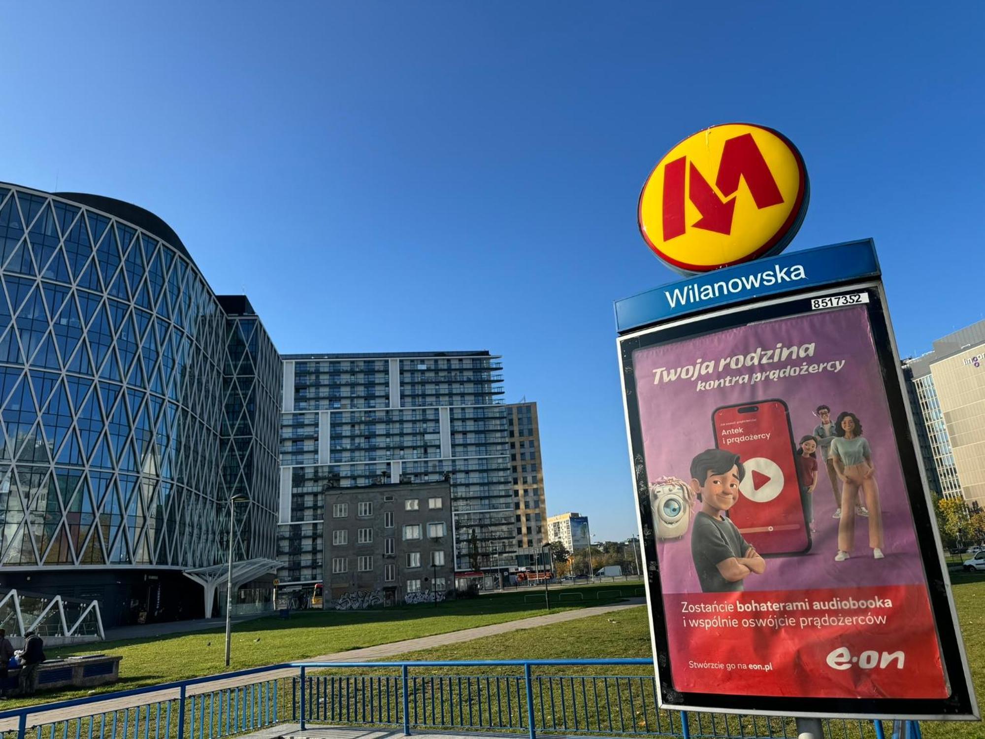 Metro Wilanowska Aparts Warsaw Exterior photo