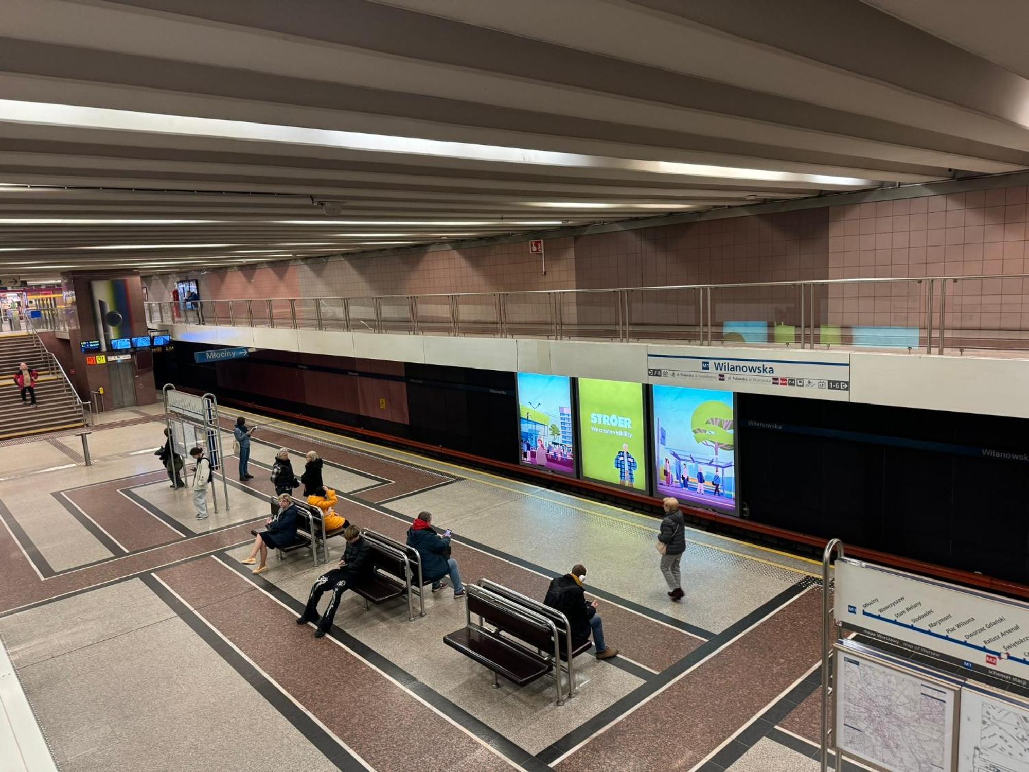 Metro Wilanowska Aparts Warsaw Exterior photo
